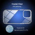 TENOC Phone Case Compatible with iPhone 12 Mini, Clear Case Non-Yellowing Protective Bumper Hard Back Cover for 5.4 Inch...