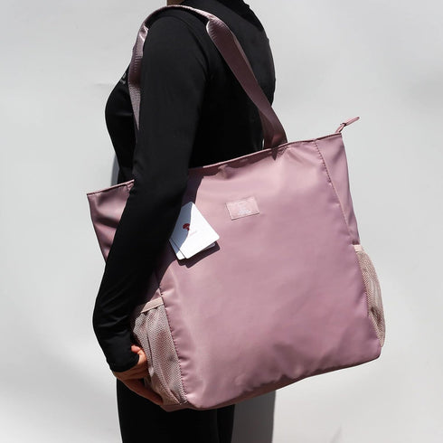 ESVAN Original Floral Water Resistant Large Tote Bag Shoulder Bag for Gym Beach Travel Daily Bags Upgraded...