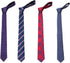 AUSKY 4 Packs Skinny Neckties for Men Boys, 2.35'' Wide Slim Ties in Different Textured Style Mixed set...