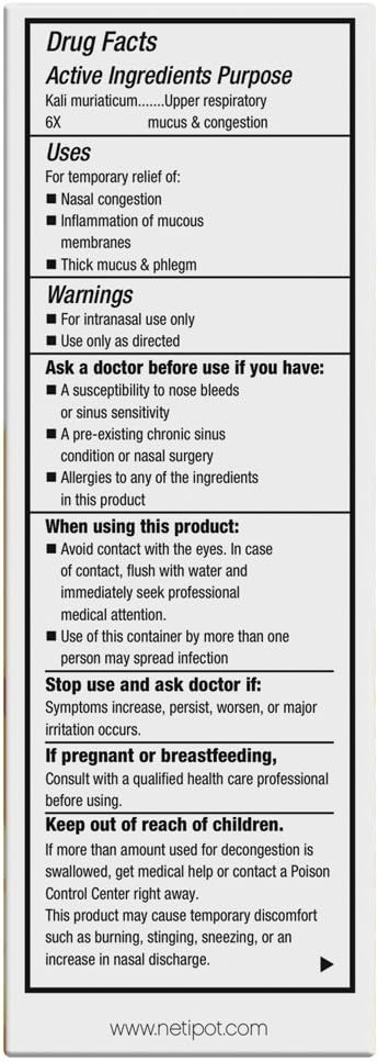 Himalayan Institute Tanp Nms 01 Neti Mist Sinus Spray...