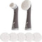 Rubbermaid Reveal Power Scrubber Attachable Soft Bristle & Velcro Head with 6 Microfiber Pads for Cordless Electric Battery Powered Scrub Brush Id...