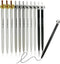 12-Pack Premium refillable&retractable cute dog gel pens,Fine Point 0.5mm black ink,12 pcs of fun pens...
