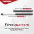 Vepagoo C16-03795 12 inch 24Lb/107N Gas Shocks Struts Spring for Leer Topper Truck Pickup Tool Box Boat Deck, Weatherguard CSPS Aluminum Toolbox a...