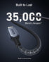 Anker 765 USB C to USB C Cable (140W 3ft Nylon), USB 2.0 Fast Charging Type C Cable for iPhone 15/15Pro/15Plus/ 15ProMax, MacBook Pro 2021, iPad P...