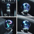 Blueshyhall LED Glass Crystal Shift Knob, Multicolor Gradient Gear Stick Shifter Lever Handle for AT/MT Car Stick Lever Head (Star pattern)...