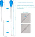 Aquarium Coral Feeder Fish Feeder Waste Clean Tool Manual Cleaner Water Changer Fish Tank Cleaning Tool Siphon Dropper Waste Remover Aquatic Botto...