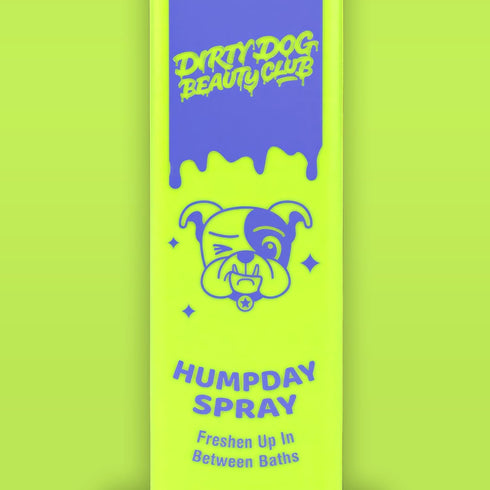 Dirty Dog Beauty Club - Humpday Spray for Dogs & Puppies - Odor Eliminating Mist with Organic Essential Oils - Balances Skin & Fur Freshness - 100...
