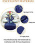 ShinyBeauty 2 Pack Navy Blue Sequin Table Runners | 12in x 108in Elegant Dining Table Runner | Perfect for Round Tables | Fall & Christmas Theme |...