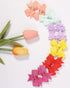 Baby Hair Clips 60PCS - 2" Fully Lined Tiny Hair Bows Alligator Clips for Infants and Toddlers in Pairs...