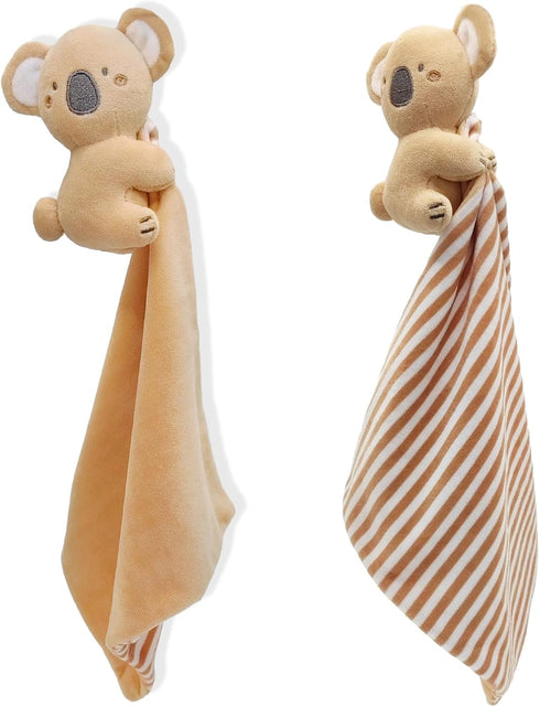 security blanket for girls boy baby toys soft comfortable Newborn (brownkoala) 1pcs...