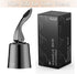 OWO Stainless Steel Wine Bottle Stopper, Reusable Wine Saver with Silicone Seal, Decorative Bottle Sealer, Keeps Fresh?Metal Black, 1 Pack)...