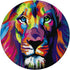 Watercolor Colorful Wild Cat Lion Pop Mount Socket PopSockets PopGrip: Swappable Grip for Phones & Tablets PopSockets Adhesive PopGrip...