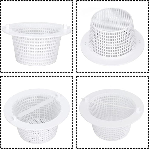 Pool Skimmer Basket, 2pcs Filter Skimmer Replacement Parts Swimming Basket Compatible with Haywar-d SP1091WM Above Ground Pool Skimmer Baskets for...