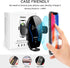 Wireless Car Charger Mount, Mikikin Auto-Clamping Qi 10W 7.5W Fast Charging Car Phone Holder Air Vent Compatible with iPhone 14 13 12 Pro Max Mini...
