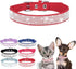 Bling Dog Collar, Rhinestone Dog Collars Cute Diamond Jewel Sparkle Fancy Leather Cat Pet Collar for XXS XSmall Small Medium Large XL XXL Puppy Gi...