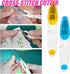 AKOAK 1 Pack U-shaped Yarn Scissors, Tailor's Scissors, Portable Yarn Scissors with Safety Cover, Thread Scissors for Needlework, Cross-Stitch Cra...