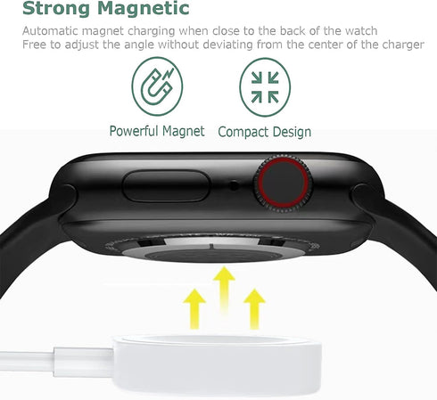 ???????? ???????????????? for Apple Watch Charger Magnetic Fast Charging Cable Portable Wireless Charger Compatible with iWatch Series Ultra/8/7/6...