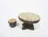 Pacific Giftware Enchanted Garden Tree Stump Table and Chairs Set Mini Fairy Garden Decorative Accessory 3pc Set...