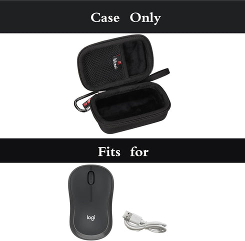 Mchoi Hard Case Suitable for Logitech M240/M185/M186/M187 Silent Bluetooth Mouse, Waterproof Shockproof Wireless Mouse Protective Case, Case Only...