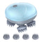 ORAI Electric Cat Massager, Handheld Pet Head Massager, Electric Scalp Massager for Dogs and Cats, with 4 Massager Heads, 96 Massage Nodes, Waterp...