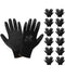 Global Glove PUG-17 Lightweight Polyurethane Dipped Work Gloves, Anti-Static/Electrostatic Compliant with Secure Grip, Bare Hand Sensitivity, Blac...