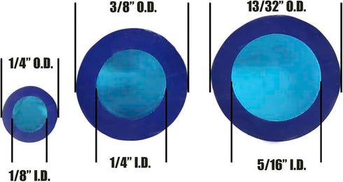 Raider 716B-5 Polyurethane Fuel Gas Line Tubing Hose Roll Blue (5 Ft. x 3/16 In.)...