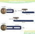 12 Pcs Button Extenders for Jeans, Jean Button Extender, Button Extender for Pants Button Extender, Waist Extenders for Pants for Men Women, Insta...