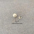 Walfront Beads for Fabric Decoration Mixed Pearls Round Rivets Studs Buttons Embellishments Pearls for Leathercrafts Bag Shoes Clothes Bracelet (W...
