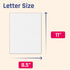 20 Sheets, Heavy White Cardstock - 8.5" x 11", 110 lb (300 gsm)...