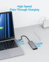USB C Hub, 5-in-1 USB C multi-port adapter for MacBook Pro,USB C to HDMI Hub dongle, with 4K HDMI,100W PD, 3*USB 3.0,USB C adapter compatible with...