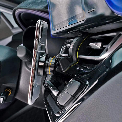 Magnetic Phone Holder Fit for Toyota CHR 2017 2018 2019 2020 2021 Air Vent Phone Mount Adjustable, Car Phone Cradle Fit for iPhone Samsung 4-7 Inc...