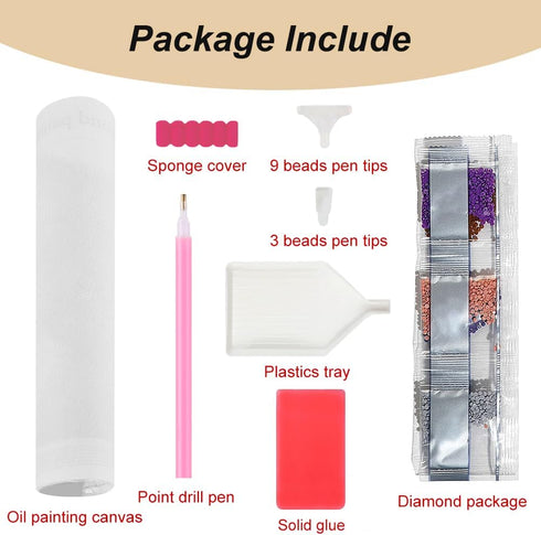 SJUTOUCI Diamond Art Painting Kits for Adults, Nature Landscape Diamond Art Kits for Beginners, DIY Full Drill Fall Lake House Gem Art for Home Wa...