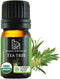 Organic Tea Tree Essential Oil - USDA Organic, 100% Pure, Therapeutic Grade for Aromatherapy, Skin Care, Travel, Diffuser - 5ml Small Oil by B BON...