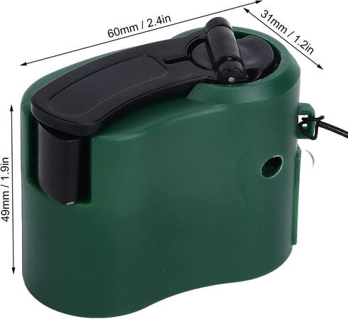 Portable Mobile Phone Charger Emergency Power Source, Hand Crank Phone Charger for Outdoor Camping Hiking Hunting Using......