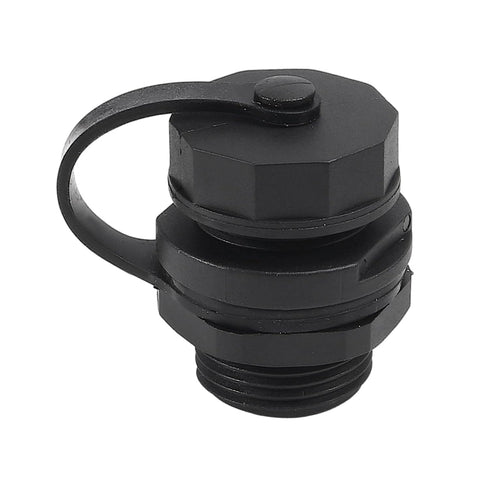 5pcs RJ45 Ethernet LAN Cable Connector CAT6 Shielded Industrial Panel Mount Bulkhead Feed Thru Coupler with Waterproof IP67 Dustproof Cap Outdoor ...