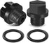 (2 Pack) SPX1700FG Pool Pump Pipe Plug with Gasket Replacements for Hayward Swimming Pool Maintenance Genuine Home Improvement Necessities...