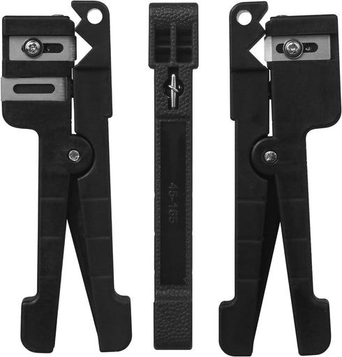 Xunsomten-1PC Fiber Optic Cutter Tool 45-165 Coax Cable Stripper Fiber Optical Buffer Tube Jacket Stripper Coaxial Cable Crimper Universal Wire St...