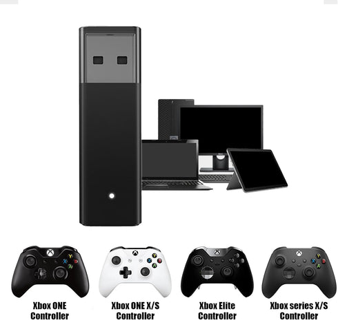 Wireless Adapter for Controller Xbox One, Bluetooth Adapter for Controller Xbox One/Xbox One X S/Xbox Series X S/Elite, Compatible with Windows 10...