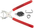 WATERCARBON Tools126 Auto Parts Industries Straight Hog Ring Upholstery Installation Kit Pliers Seat Cover Upholstery Hog Rings pack-100-Piece Rin...