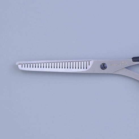 ALLEX Japanese Self Hair Thinning Scissors 7 Inch for Men and Women, Home Haircut Texturizing Scissors, Japanese Stainless Steel, Black, Made in J...