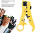 ??Romantic Present??hand tools wire, Crimping Pliers, Workshop Equipment Stripping Pliers Tool Coaxial Cable Cutter, Multi-Functional HLT-505 for ...