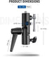 NEEWER Camera Flash Bracket H-Type Mount with Umbrella Softbox Holder, 180° Swivel Adjustable Metal Light Stand Adapter with 1/4" to 3/8" Screw Ad...