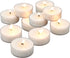 Stonebriar 20 Count Unscented Mega Oversized Clear Cup White Tea Light Candles with 9 Hour Burn Time...