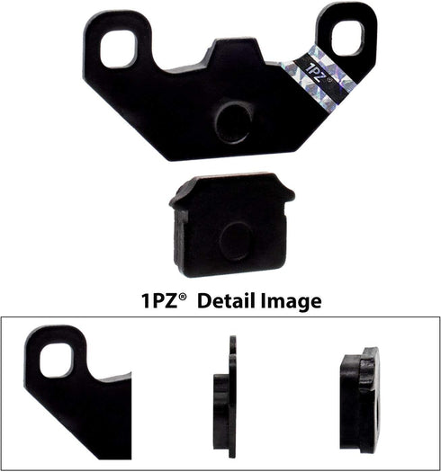 1PZ SSR-SD2 Brake Pads 2pcs Replacement for SDG SSR 50cc 70cc 110cc 125cc 140cc Thumpstar Coolster Orion Demon Stomp BSE Kayo Lifan YX Pit Dirt Bi...