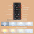 A19 LED Light Bulbs with Remote Control 1100LM 12W (80W Equivalent) LED Bulbs,Stepless Dimmable 3000K-6000K,E26 Base,CRI 80+,2.4GHz,Light Bulb for...