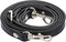RAYNAG Adjustable Purse Strap Replacement Leather Handbag Shoulder Strap Replacement with Silver Metal Swivel Hooks, Black...