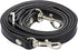 RAYNAG Adjustable Purse Strap Replacement Leather Handbag Shoulder Strap Replacement with Silver Metal Swivel Hooks, Black...