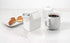 HIC Kitchen Milk Carton Creamer, Fine White Porcelain, 6-Ounces...