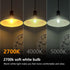 LED Edison Light Bulbs, Non-Dimmable 4W G45 2700 Kelvin E26 LED Bulb, 40W Incandescent Equivalent Warm White Light Bulb for Tiffany Large Table La...