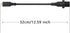 CERRXIAN 30cm USB Type C 2.0 Car Mount Dash Flush Waterproof Extension Cable for Car, Boat, Motorcycle, Truck Dashboard (USB-C)...
